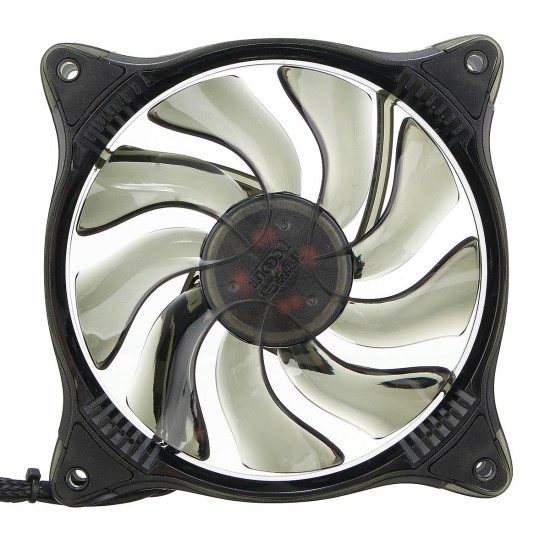 120mm 12V 3 Pin RGB LED Light PC CPU Cooling Fan Cooler Silent Heat Sink