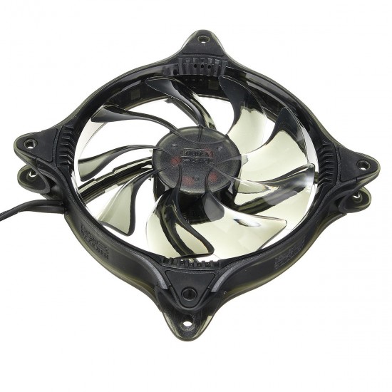 120mm 12V 3 Pin RGB LED Light PC CPU Cooling Fan Cooler Silent Heat Sink 120mm 12V 3 Pin RGB LED Light PC CPU Cooling Fan Cooler Silent Heat Sink