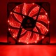 120mm 15pcs LED Light Neon PC Computer Case CPU Cooling Fan Mod Cooler 3Pin 4Pin