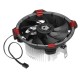 120mm 1600RPM DC 12V LED Effect CPU Cooling Fan For Intel AMD 3 Pin Hydraulic Bearing Fan