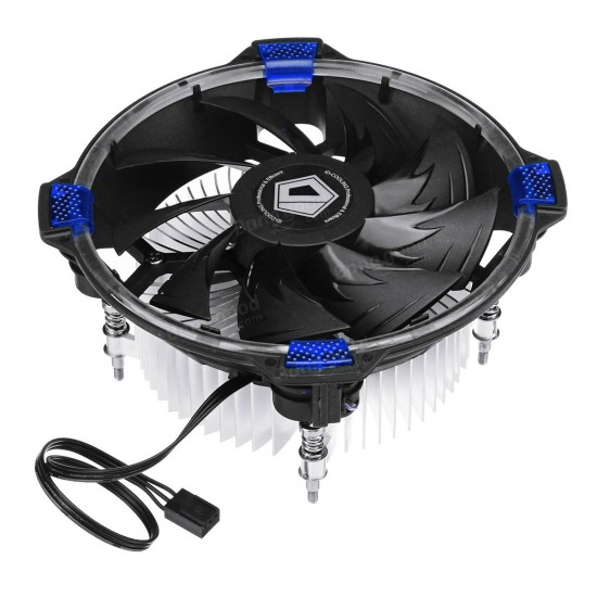 120mm 1600RPM DC 12V LED Effect CPU Cooling Fan For Intel AMD 3 Pin Hydraulic Bearing Fan 120mm 1600RPM DC 12V LED Effect CPU Cooling Fan For Intel AMD 3 Pin Hydraulic Bearing Fan