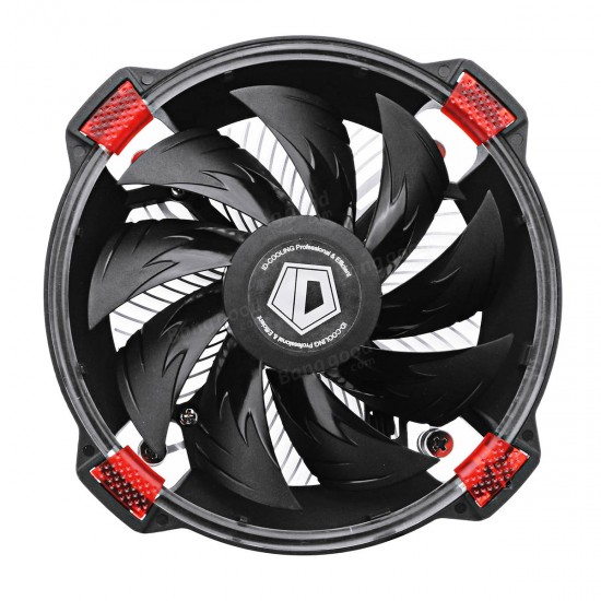120mm 1600RPM DC 12V LED Effect CPU Cooling Fan For Intel AMD 3 Pin Hydraulic Bearing Fan 120mm 1600RPM DC 12V LED Effect CPU Cooling Fan For Intel AMD 3 Pin Hydraulic Bearing Fan
