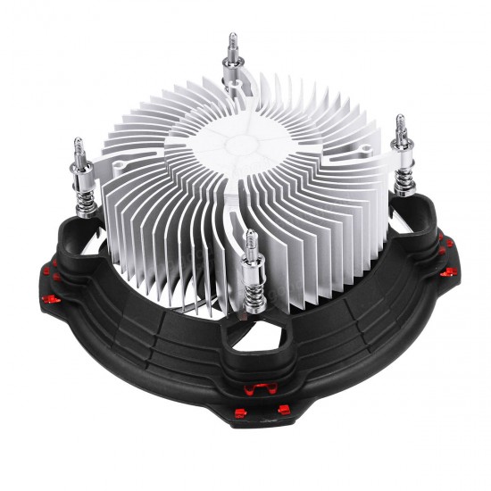 120mm 1600RPM DC 12V LED Effect CPU Cooling Fan For Intel AMD 3 Pin Hydraulic Bearing Fan