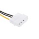 20cm Large 4 Pin IDE to 3 Pin Adapter Cable Power Cable for Cooling Fan Water Pump