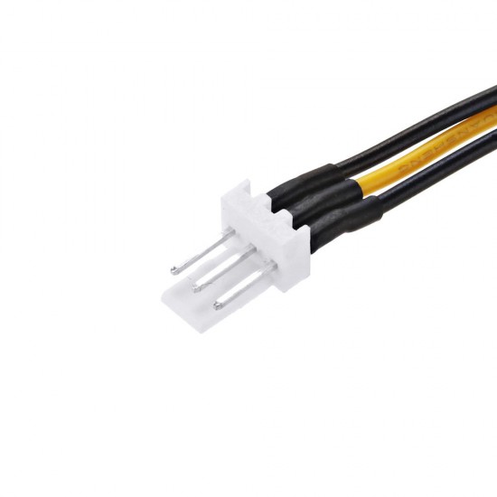 20cm Large 4 Pin IDE to 3 Pin Adapter Cable Power Cable for Cooling Fan Water Pump