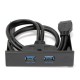 3.5" PC Computer Case Front Panel 2-Port USB 3.0 Floppy Drive Bay with Holder for 2.5 "HDD SSD 3.5" PC Computer Case Front Panel 2-Port USB 3.0 Floppy Drive Bay with Holder for 2.5 "HDD SSD