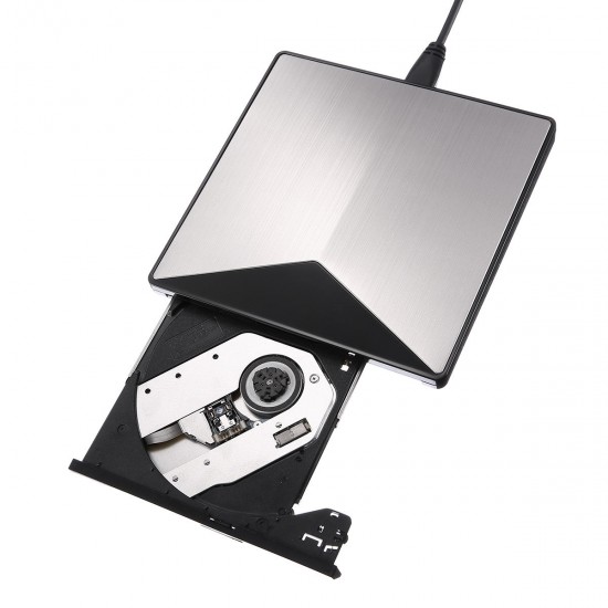 Aluminum Alloy USB 3.0 External Optical Drive CD DVD Player Burner Aluminum Alloy USB 3.0 External Optical Drive CD DVD Player Burner
