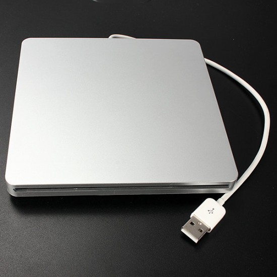 External Slot-in USB DVD RW Super Driver CD Burner for PC MacBook