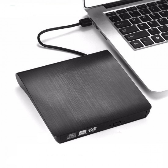 Pop-up External DVD RW CD Writer Drive USB 3.0 Optical Drives Slim Burner Reader Player