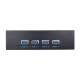 Ult Unite High Speed 4 USB3.0 Ports Hub Optical Drive Bay Front Panel for Desktop PC Case Ult Unite High Speed 4 USB3.0 Ports Hub Optical Drive Bay Front Panel for Desktop PC Case