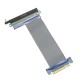 20cm PCI-E Express 8x to 16x Extension Cable Flex Ribbon 20cm PCI-E Express 8x to 16x Extension Cable Flex Ribbon