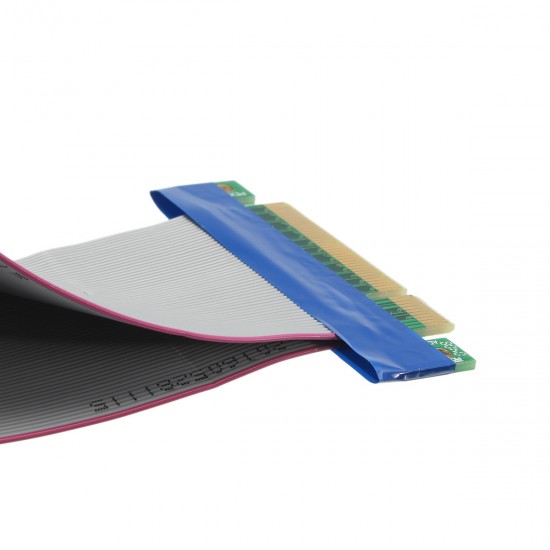 20cm PCI-E Express 8x to 16x Extension Cable Flex Ribbon 20cm PCI-E Express 8x to 16x Extension Cable Flex Ribbon