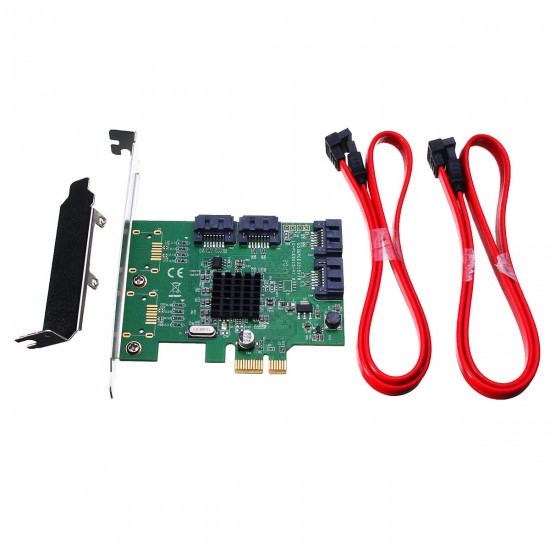 4 Port PCI-Express X1 SATA 3.0 6Gb/s Expansion Adapter Card Chipset For Marvell 4 Port PCI-Express X1 SATA 3.0 6Gb/s Expansion Adapter Card Chipset For Marvell