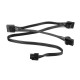 5V/12V 18AWG 6 Pin Male to 4 Pin Molex Female PCI-E Extension Cable Graphics Card Power Supply Cable 5V/12V 18AWG 6 Pin Male to 4 Pin Molex Female PCI-E Extension Cable Graphics Card Power Supply Cable