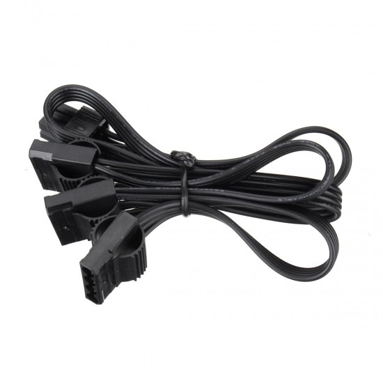 5V/12V 18AWG 6 Pin Male to 4 Pin Molex Female PCI-E Extension Cable Graphics Card Power Supply Cable 5V/12V 18AWG 6 Pin Male to 4 Pin Molex Female PCI-E Extension Cable Graphics Card Power Supply Cable