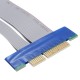 PCI-E Express Extension Cable Flex Ribbon 4X To 16X Extender Riser Card
