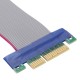 PCI-E x4 Flexible Cable Steel Ring Card for 1U 2U PCI-E