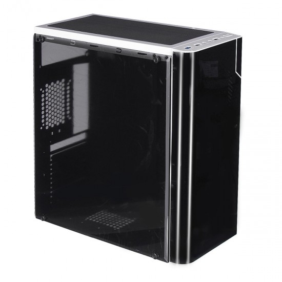 40*38*18cm USB3.0 Transparent Gaming Computer Case Support 5 Fans Chassis for ATX/M-ATX/Mini-ITX 40*38*18cm USB3.0 Transparent Gaming Computer Case Support 5 Fans Chassis for ATX/M-ATX/Mini-ITX