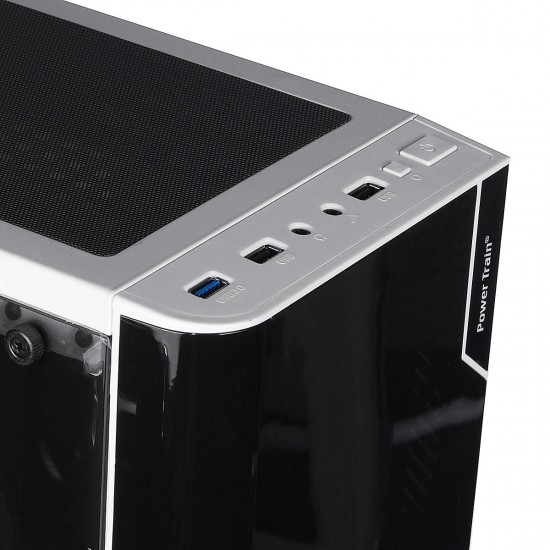 40*38*18cm USB3.0 Transparent Gaming Computer Case Support 5 Fans Chassis for ATX/M-ATX/Mini-ITX 40*38*18cm USB3.0 Transparent Gaming Computer Case Support 5 Fans Chassis for ATX/M-ATX/Mini-ITX