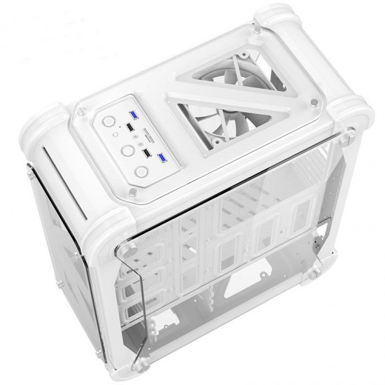 46*21*54.5cm Pccooler Blizzard Acrylic Ttransparent Computer Case Vertical for ATX/ITX/M-ITX 46*21*54.5cm Pccooler Blizzard Acrylic Ttransparent Computer Case Vertical for ATX/ITX/M-ITX