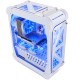 46*21*54.5cm Pccooler Blizzard Acrylic Ttransparent Computer Case Vertical for ATX/ITX/M-ITX