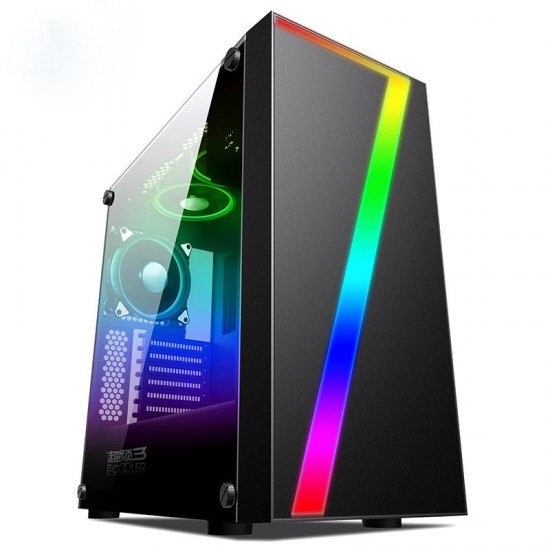 Pccooler GAME-1 485*490*225mm Desktop Gaming Water Cooling Computer Case With HDD SSD Stent Pccooler GAME-1 485*490*225mm Desktop Gaming Water Cooling Computer Case With HDD SSD Stent