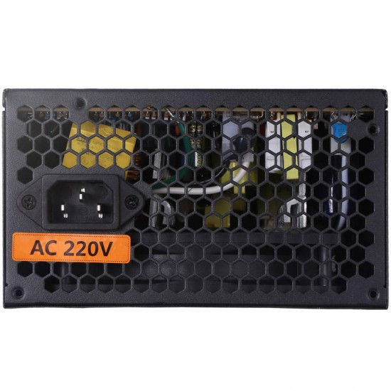 Segotep F7 500W ATX Computer Power Supply Desktop Gaming PSU Active PFC 120mm Fan 86% Efficiency