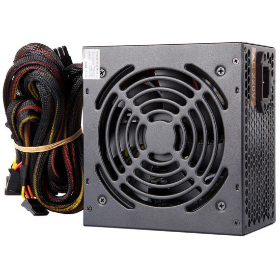 Segotep F7 500W ATX Computer Power Supply Desktop Gaming PSU Active PFC 120mm Fan 86% Efficiency