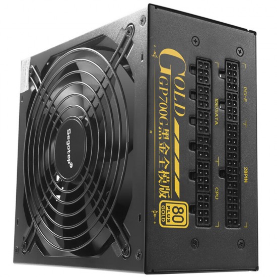 Segotep GP700G 600W Full Modular ATX PC Power Supply Gaming PSU 12V Active PFC 92% Efficiency