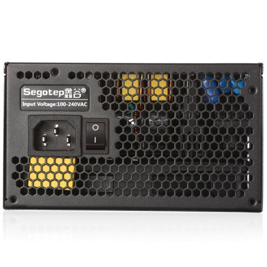 Segotep GP700G 600W Full Modular ATX PC Power Supply Gaming PSU 12V Active PFC 92% Efficiency Segotep GP700G 600W Full Modular ATX PC Power Supply Gaming PSU 12V Active PFC 92% Efficiency