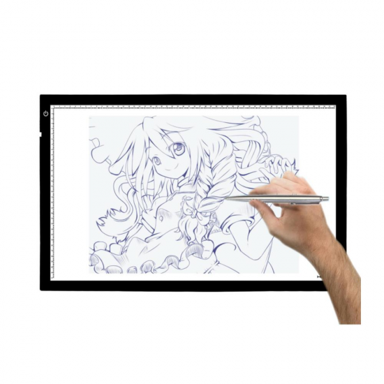 Huion A2 LED Light Pad Tracing Copy Board Ultra Thin Light Pads Professional Animation Tracing Light Boxes Panels Drawing