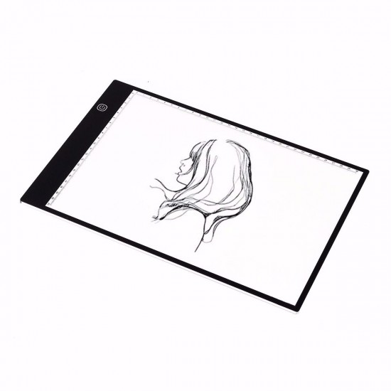 M.Way Ultra Thin A3 LED Copy With USB Cable Adjustable Brightness Drawing Pad Tracing Copy Board