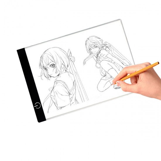 Ultra-thin USB A4 LED Light Copyboard Drawing Pad Tracing Light Box Tracing Copy Board