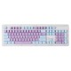 104 Key Light Translucent PBT Keycaps OEM Profile Keycap Set for Mechanical Keyboard