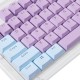 104 Key Light Translucent PBT Keycaps OEM Profile Keycap Set for Mechanical Keyboard