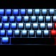 104 Key OEM Profile Side Printed Translucent Blank Top All Light-transmitting ABS Keycaps