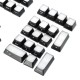 104 Key OEM Profile Side Printed Translucent Blank Top All Light-transmitting ABS Keycaps