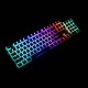 104 Key PBT OEM Profile Double-Skin Milk Pudding Keycap Translucent Key Caps for Mechanical Keyboard