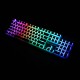 104 Key PBT OEM Profile Double-Skin Milk Pudding Keycap Translucent Key Caps for Mechanical Keyboard