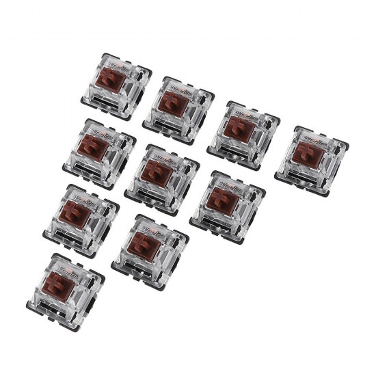 70PCS Pack 3Pin Gateron Tactile Brown Switch Keyboard Switch for Mechanical Gaming Keyboard