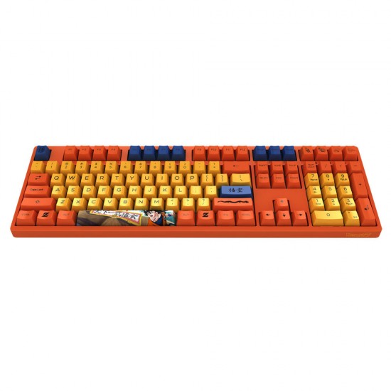 AKKO 3108 V2 DragonBall Z GOKU 108 Key Dyesub PBT Keycaps Cherry MX Switch Mechanical Gaming Keyboard