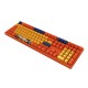 AKKO 3108 V2 DragonBall Z GOKU 108 Key Dyesub PBT Keycaps Cherry MX Switch Mechanical Gaming Keyboard