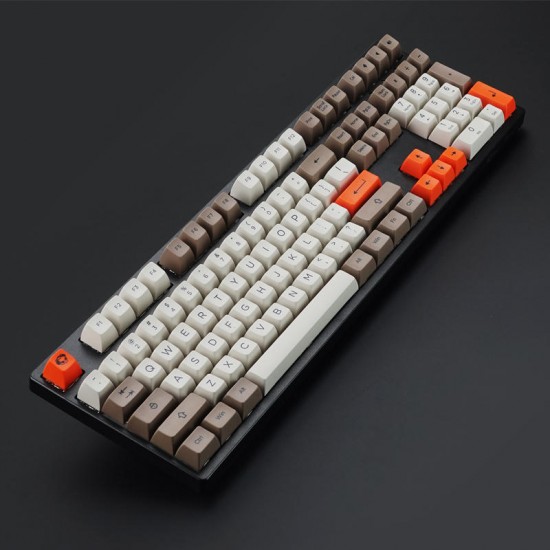 AKKO Steam Engine 108 Key SA Profile PBT Keycaps SA Keycap Set for Mechanical Keyboard