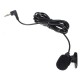 3.5mm Hands Free Clip On Mini Microphone For PC Laptop MSN