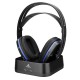 Artiste D2 2.4GHz HiFi Deep Bass Wireless TV Headphone with Transmitter Dock