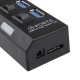 7 Port USB 3.0 Hub On/Off Switch+EU/US/UK AC Power Adapter