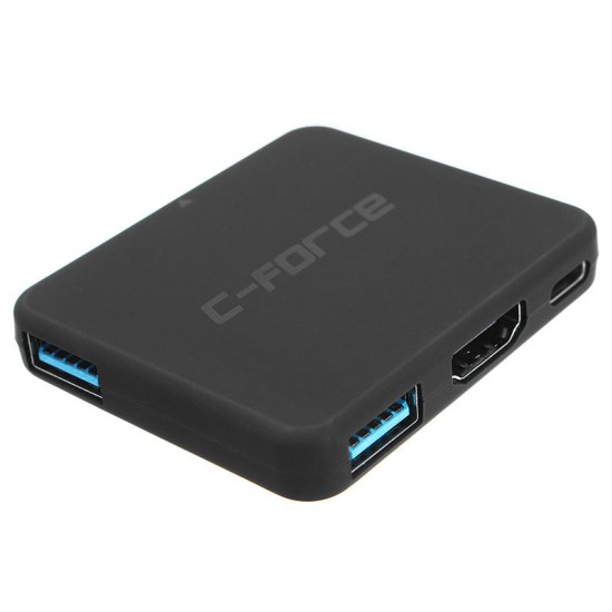 C-FORCE CF003 Type-C to Type-C USB 3.1 4K Display Hub USB Docking for Nintendo Switch for Samsung S8