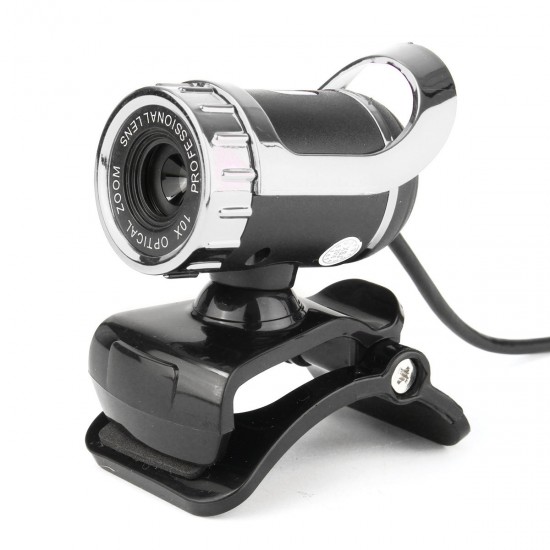 HD Auto White Balance 12M Pixels Webcam with Mic Rotatable Adjustable Camera for PC Laptop