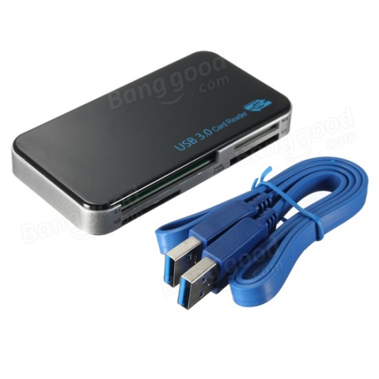 All in 1 USB 3.0 Multi Memory Card Reader CF XD MS SD M2 M2 TF