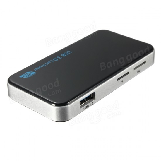 All in 1 USB 3.0 Multi Memory Card Reader CF XD MS SD M2 M2 TF